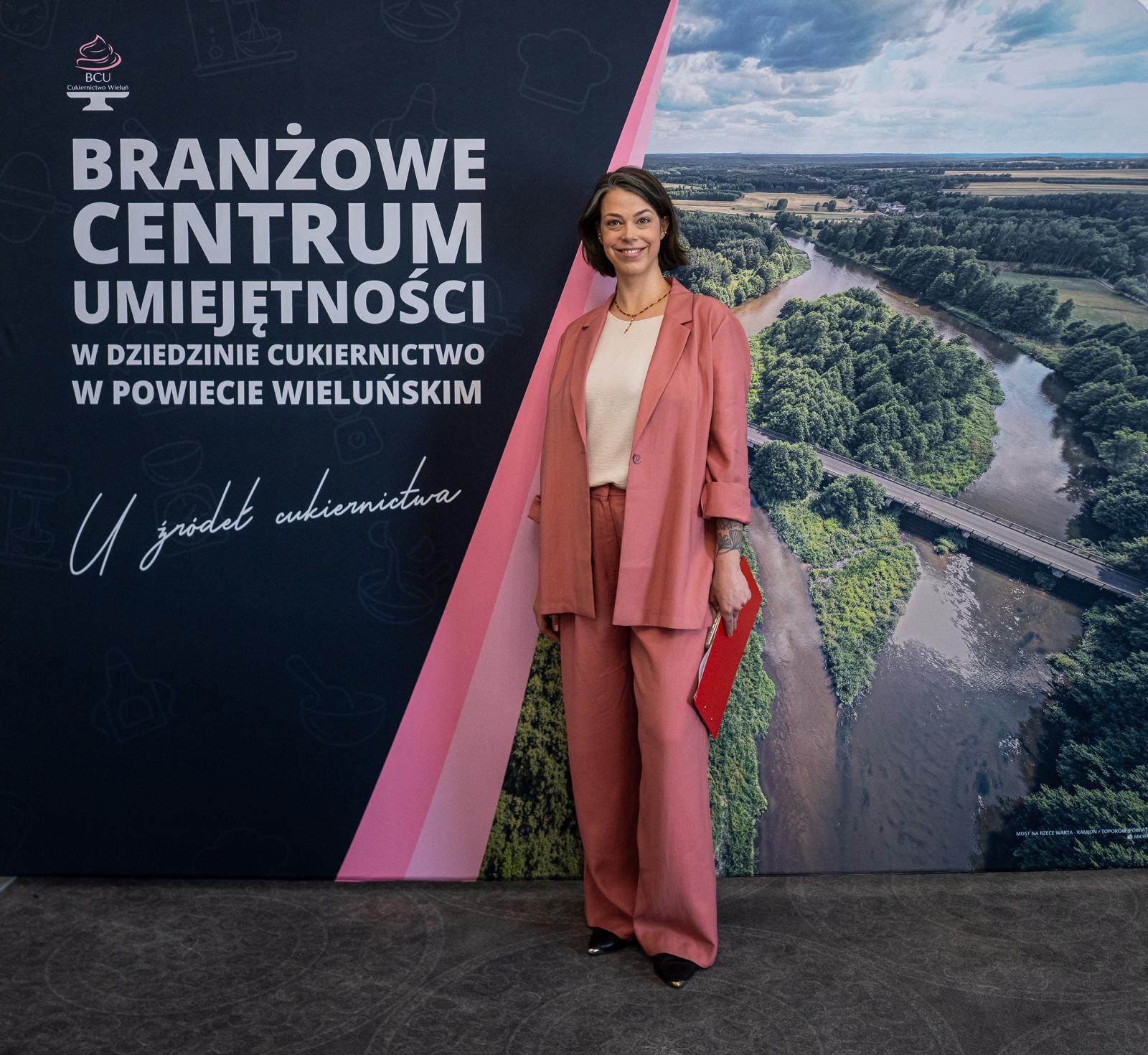 Konferencja podsumowująca działalność BCU Cukiernictwo Wieluń. 